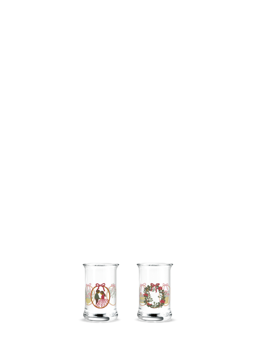 Holmegaard Christmas Juledramglas 2025 2 stk. 3cl.