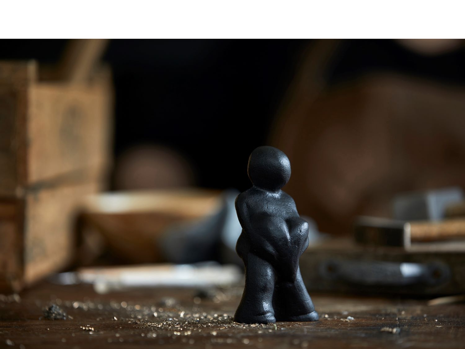 Skulptur Følg Altid Dit Hjerte I Alle Li