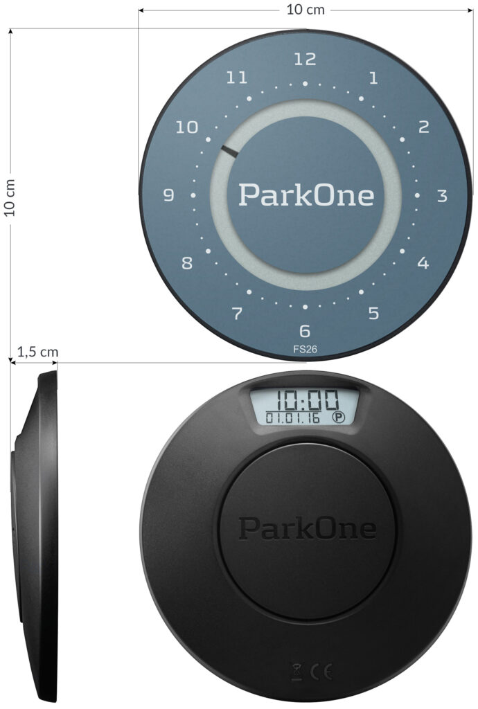 ParkOne 2 P-skive Alpine White