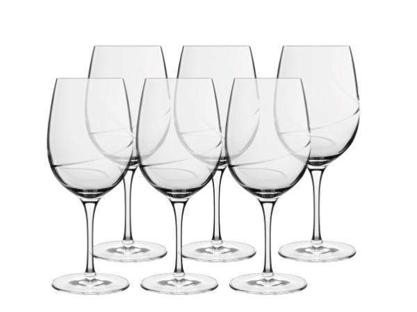 Aero rødvinsglas klar 48 cl 6 stk.