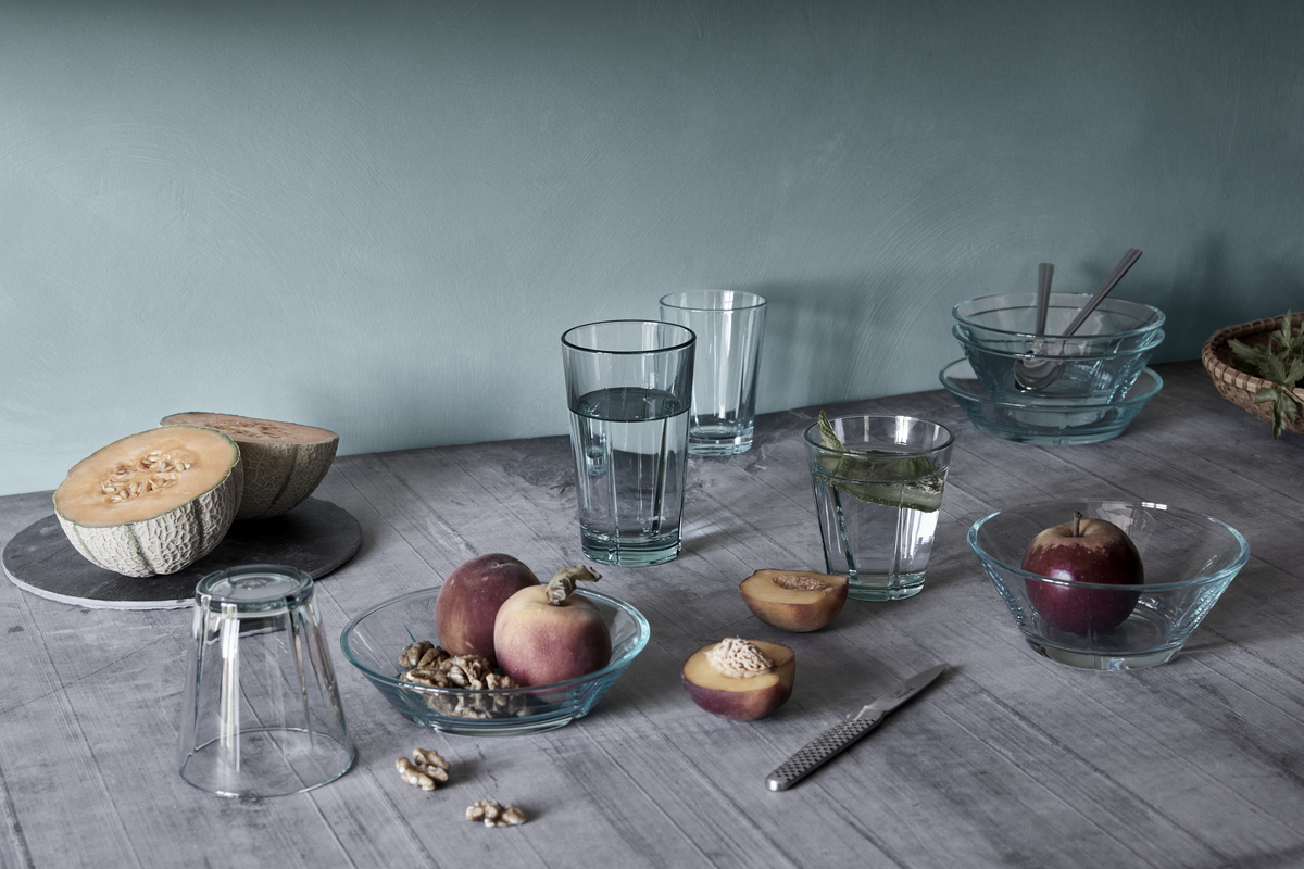 Grand Cru Recycled Glasskål 2 stk. Ø15 cm.