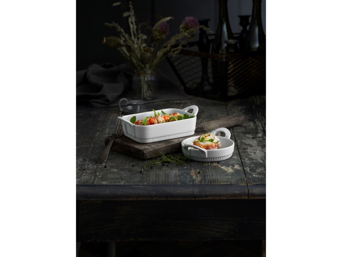 Fad Toulouse 15 cl 12 cm Hvid Ovnfast Po