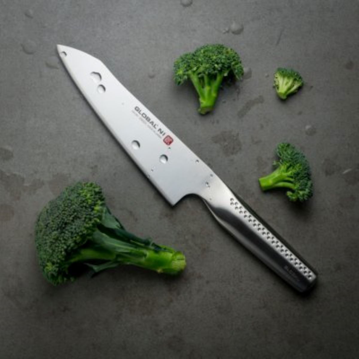 Gn-007 Santoku-Kniv Stål 18 cm
