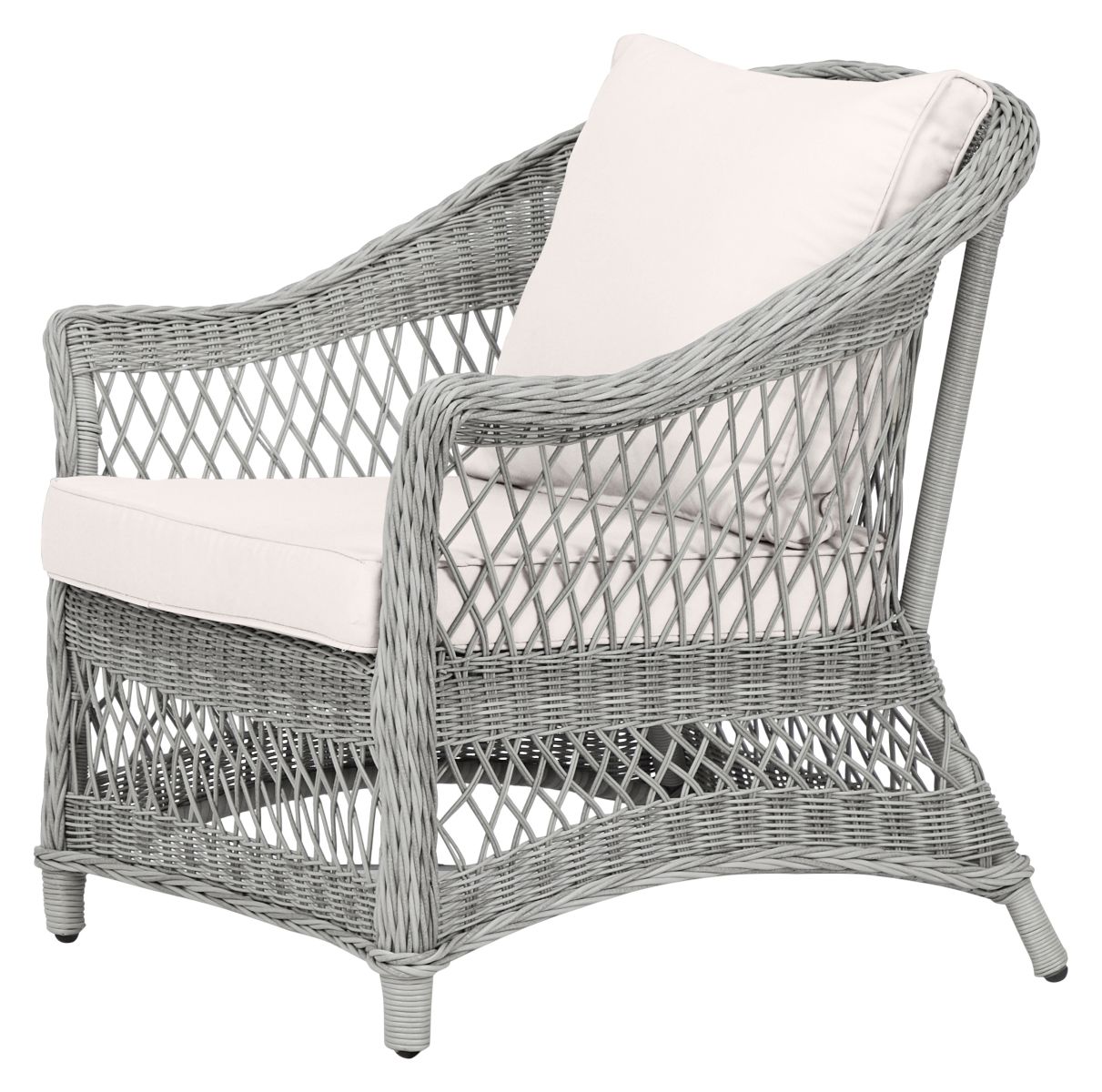 Vila Sofasæt 4 dele inklusiv vandtætte hynder lysegrå