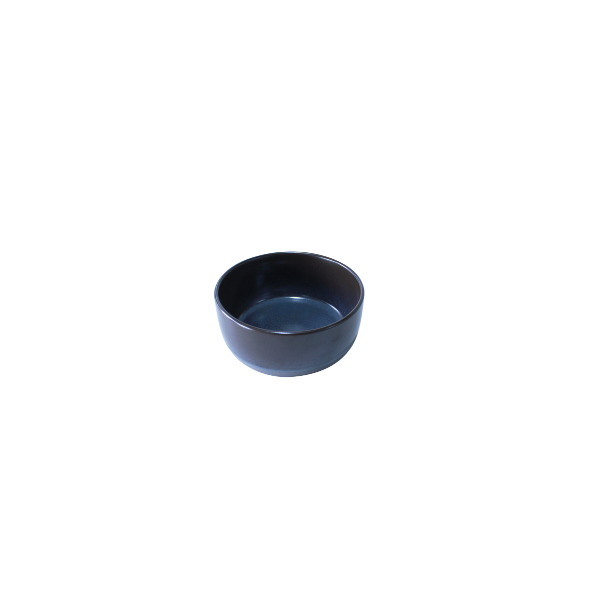 Raw skål 13,5x6 cm. - midnight blue stentøj