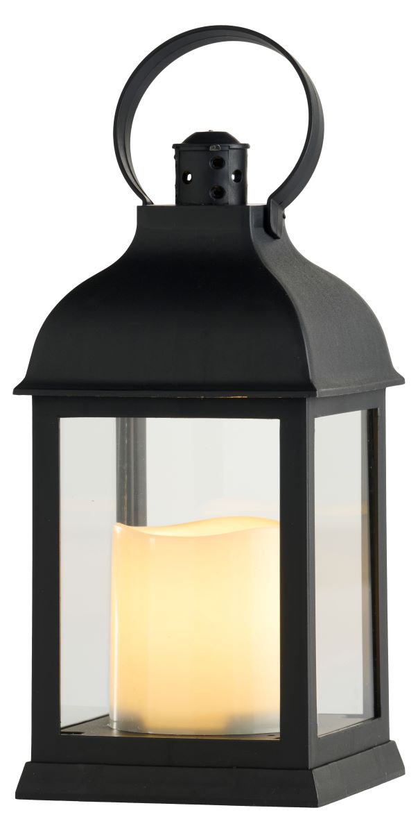 Lanterne med LED lys 23,5 cm.