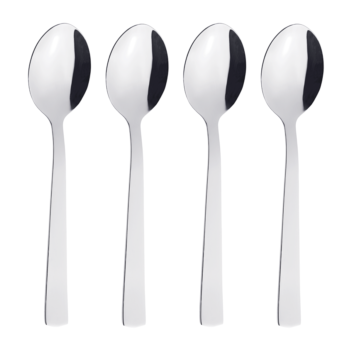 Raw dessertske 4 stk. - Stål