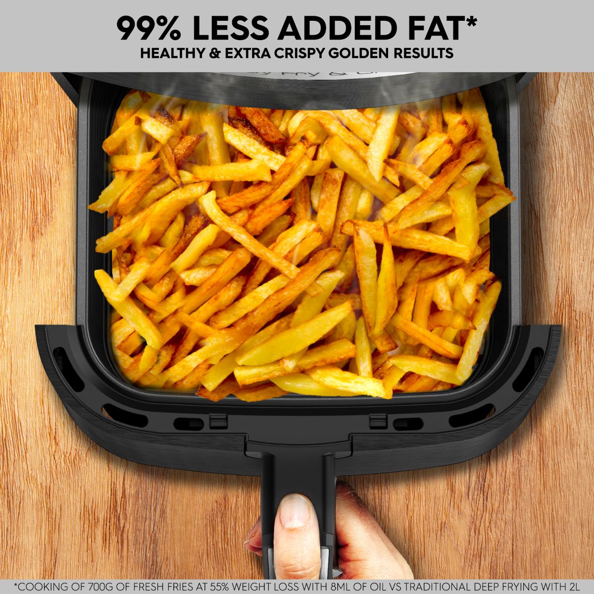 Easy Fry Precision 2-i-1 airfryer - sort