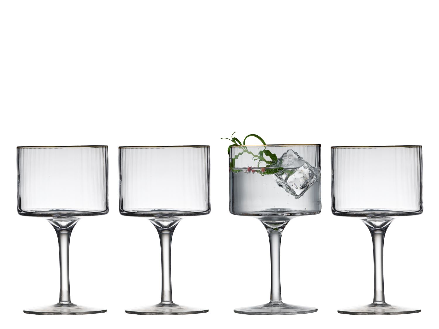 Gin & tonic-glas Palermo Gold 32 cl 4 stk